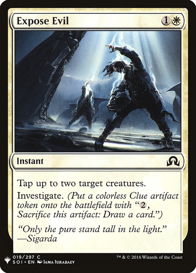 Expose Evil [Mystery Booster] | RetroPlay Games