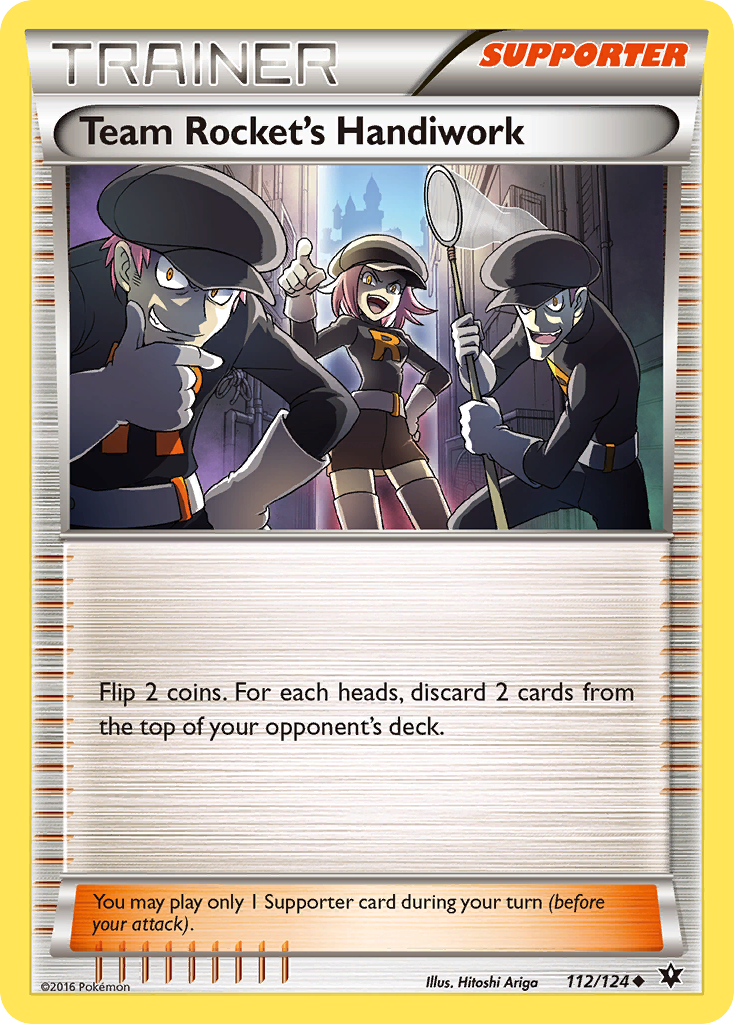 Team Rocket's Handiwork (112/124) [XY: Fates Collide] | RetroPlay Games