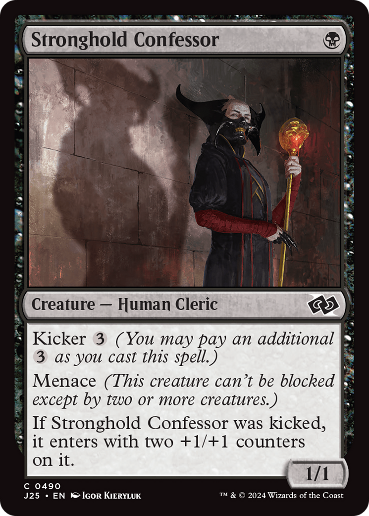 Stronghold Confessor [Foundations Jumpstart] | RetroPlay Games