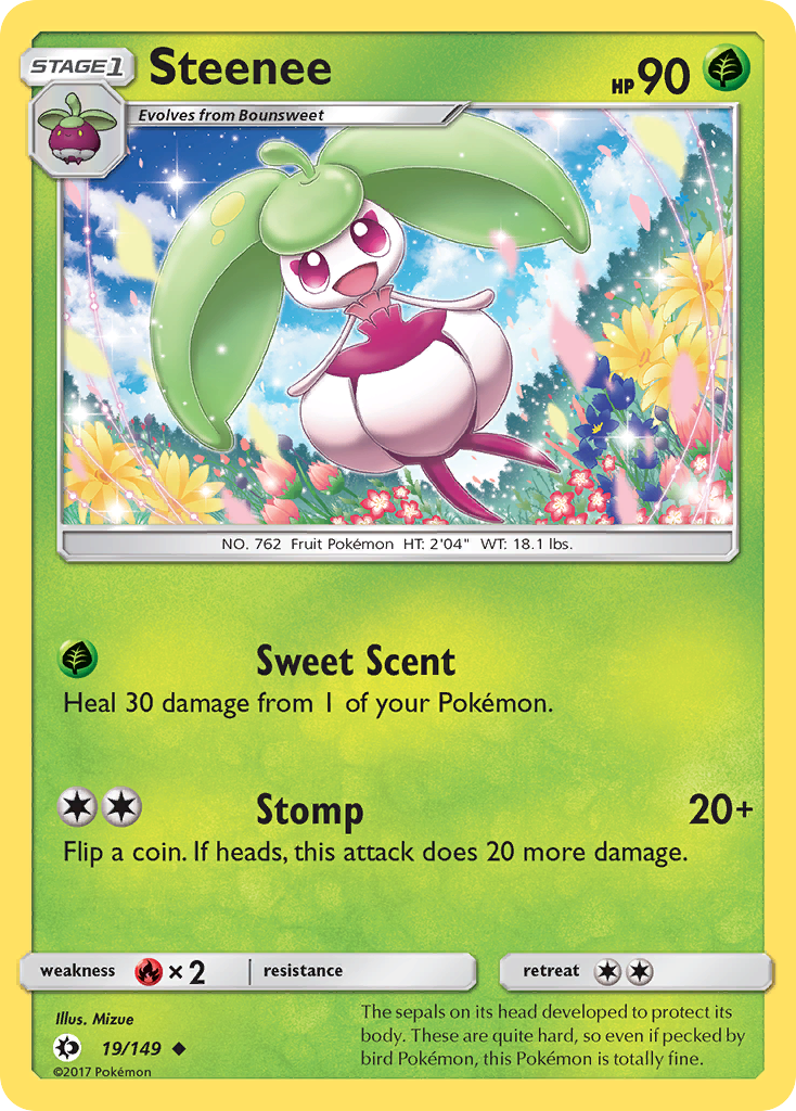 Steenee (19/149) [Sun & Moon: Base Set] | RetroPlay Games