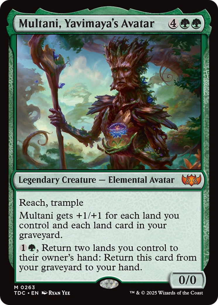 Multani, Yavimaya's Avatar [Tarkir: Dragonstorm Commander] | RetroPlay Games
