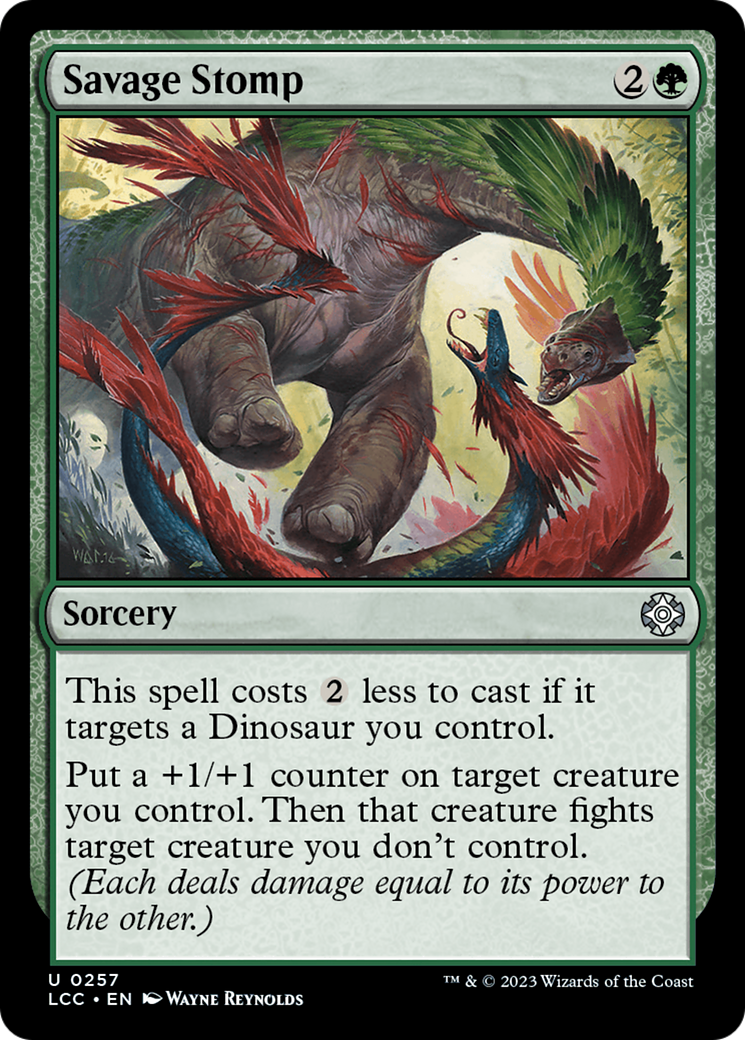 Savage Stomp [The Lost Caverns of Ixalan Commander] | RetroPlay Games