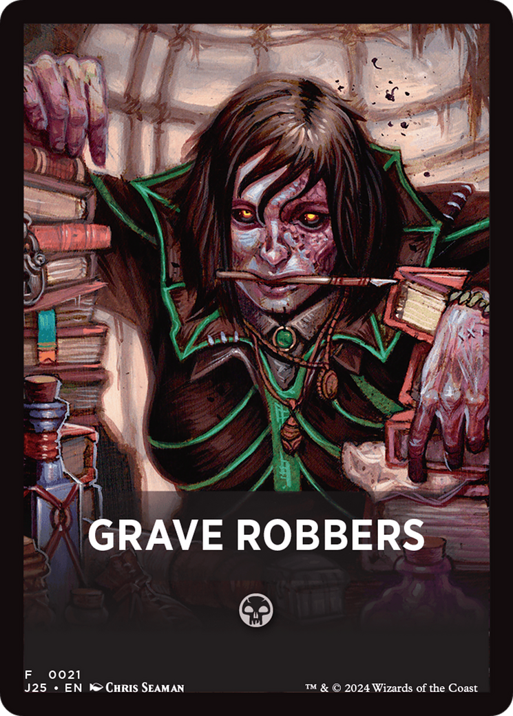 Grave Robbers Theme Card [Foundations Jumpstart Front Cards] | RetroPlay Games