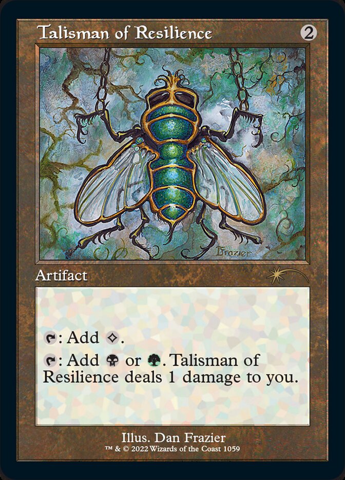 Talisman of Resilience (Foil Etched) [Secret Lair Drop Series] | RetroPlay Games