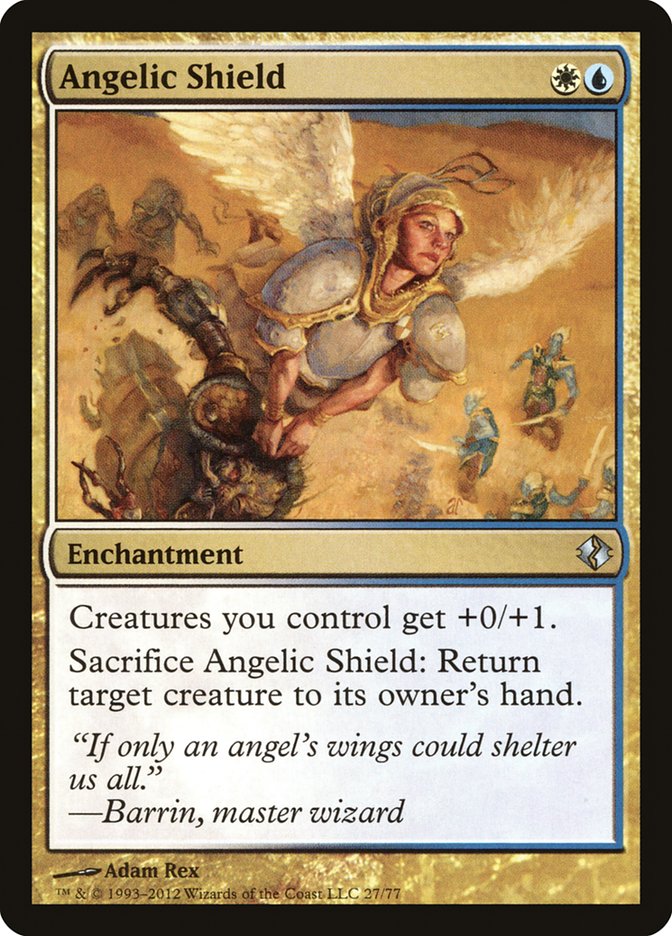 Angelic Shield [Duel Decks: Venser vs. Koth] | RetroPlay Games