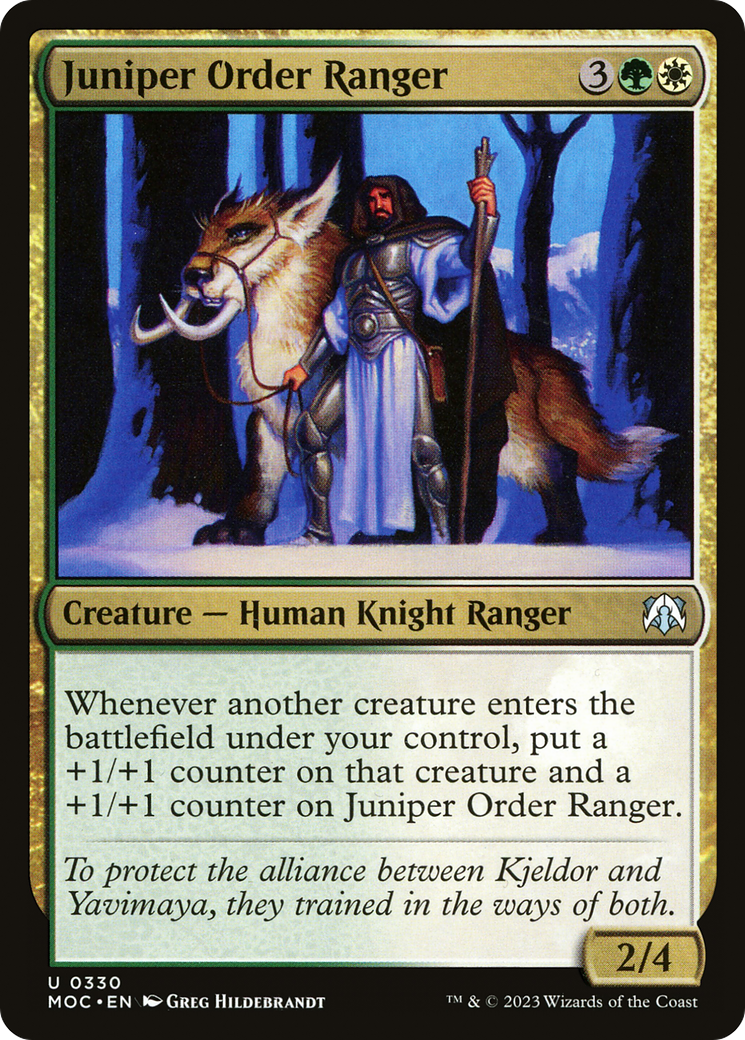 Juniper Order Ranger [March of the Machine Commander] | RetroPlay Games