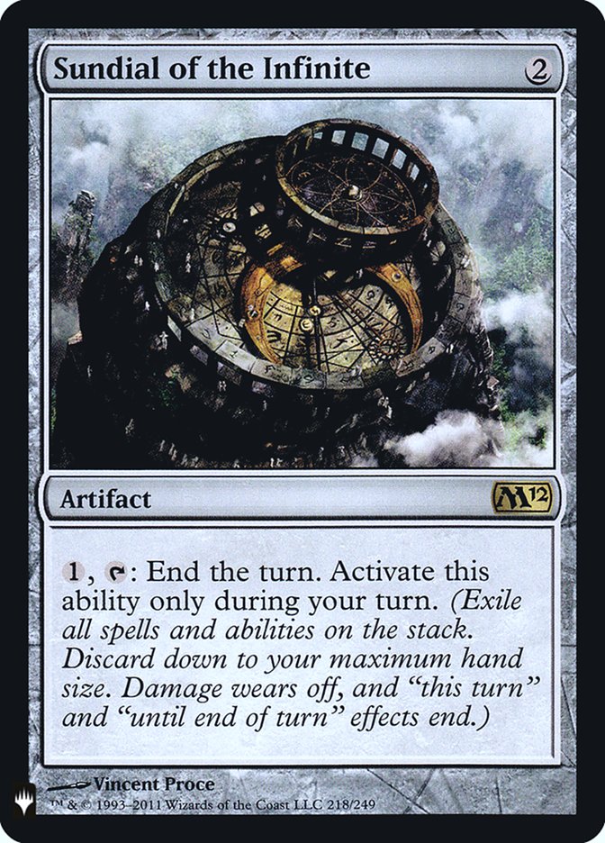 Sundial of the Infinite [Mystery Booster] | RetroPlay Games