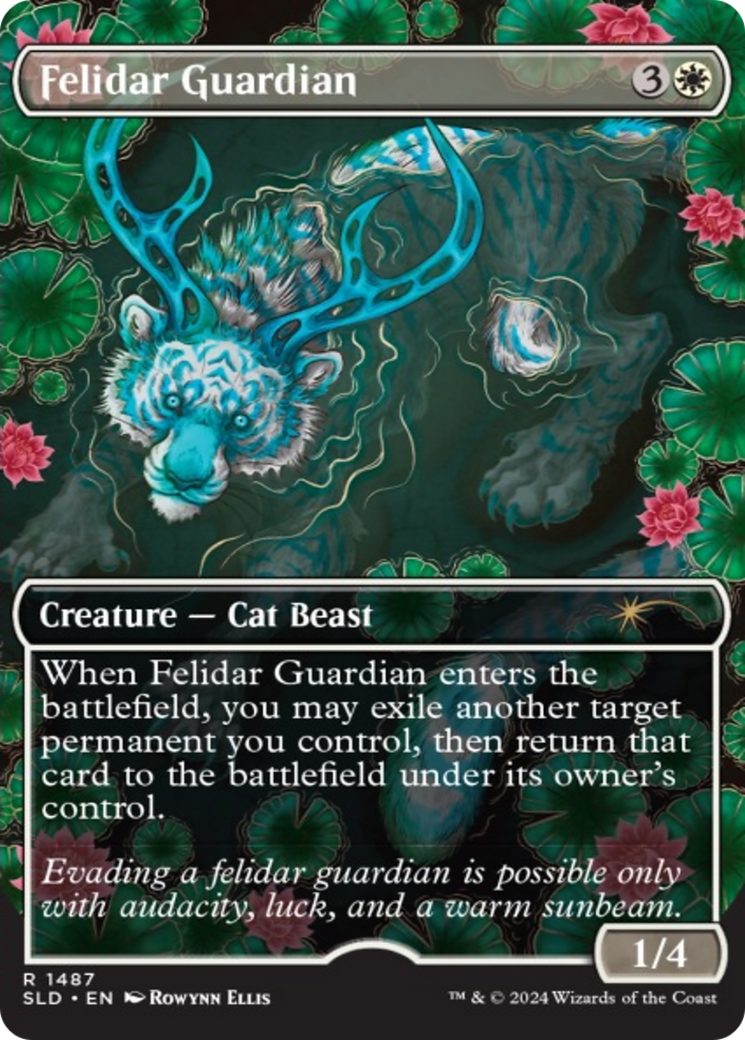 Felidar Guardian (Rainbow Foil) [Secret Lair Drop Series] | RetroPlay Games
