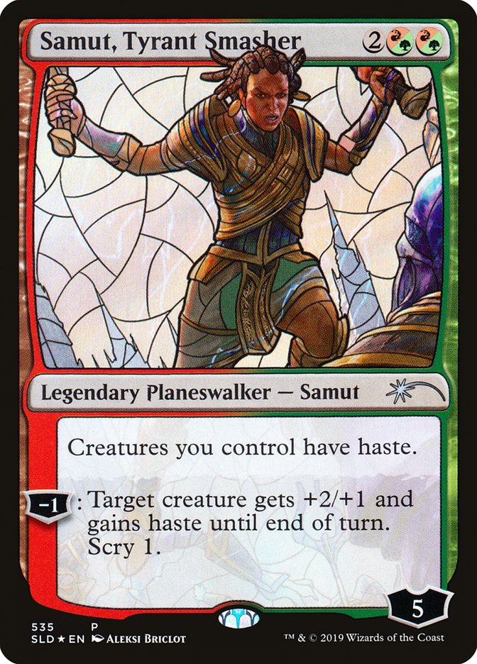 Samut, Tyrant Smasher (Stained Glass) [Secret Lair Drop Promos] | RetroPlay Games