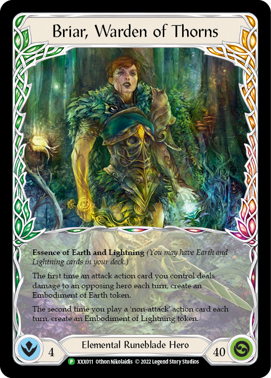 Briar // Briar, Warden of Thorns [XXX011/XXX012] (Promo) | RetroPlay Games