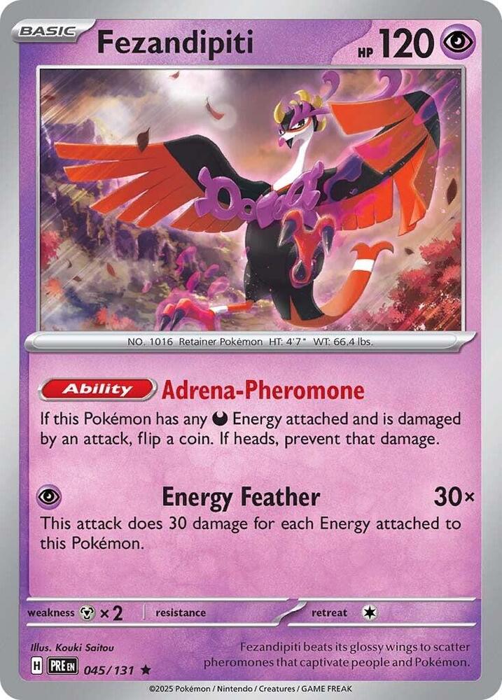 Fezandipiti (045/131) [Scarlet & Violet: Prismatic Evolutions] | RetroPlay Games