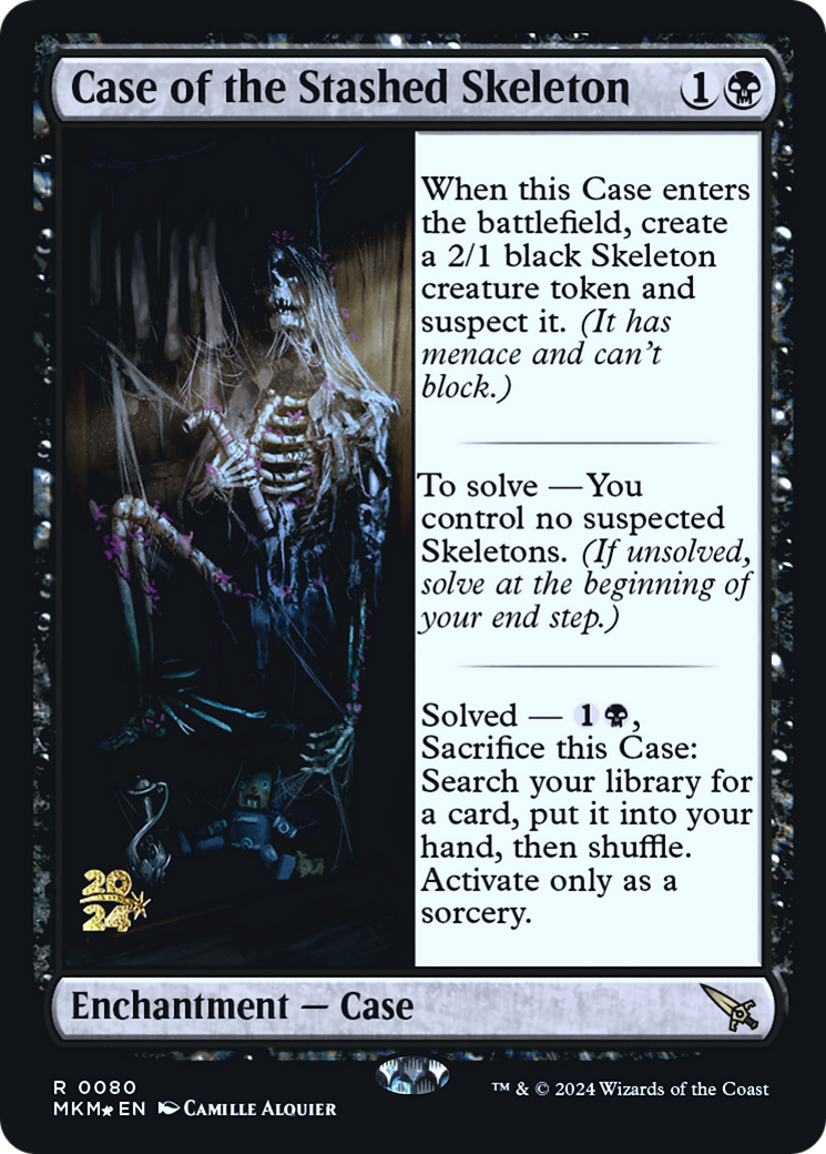 Case of the Stashed Skeleton [Murders at Karlov Manor Prerelease Promos] | RetroPlay Games