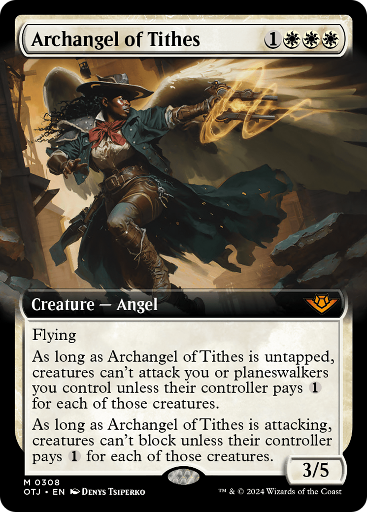 Archangel of Tithes (Extended Art) [Outlaws of Thunder Junction] | RetroPlay Games