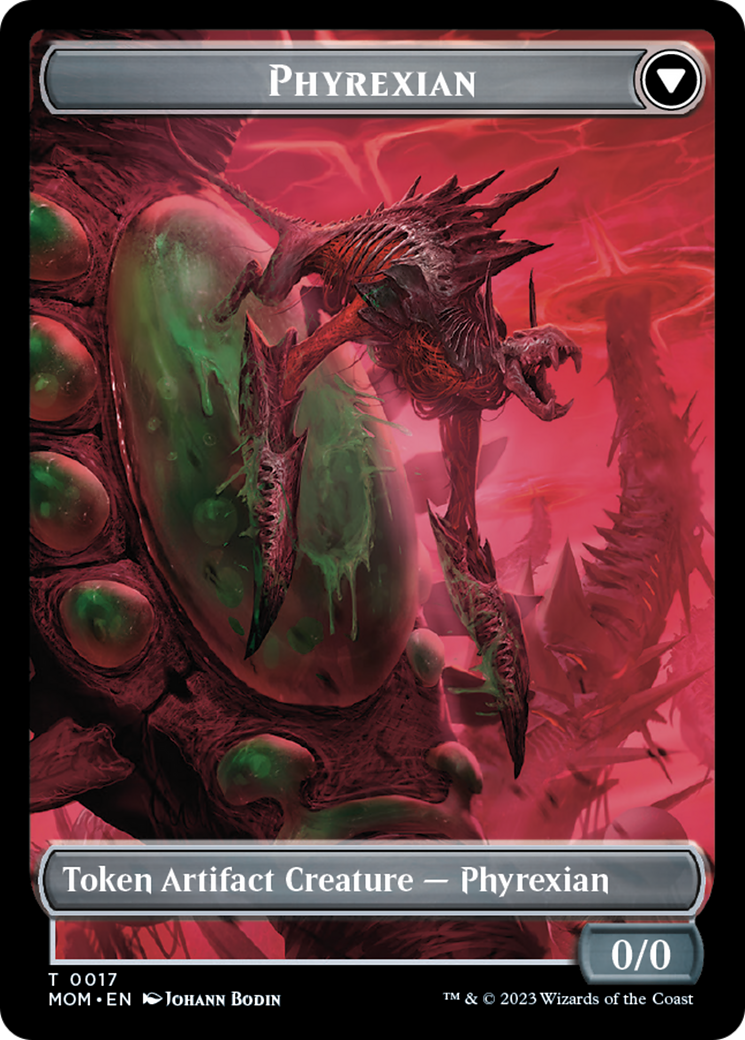 Incubator // Phyrexian (17) Double-Sided Token [March of the Machine Tokens] | RetroPlay Games