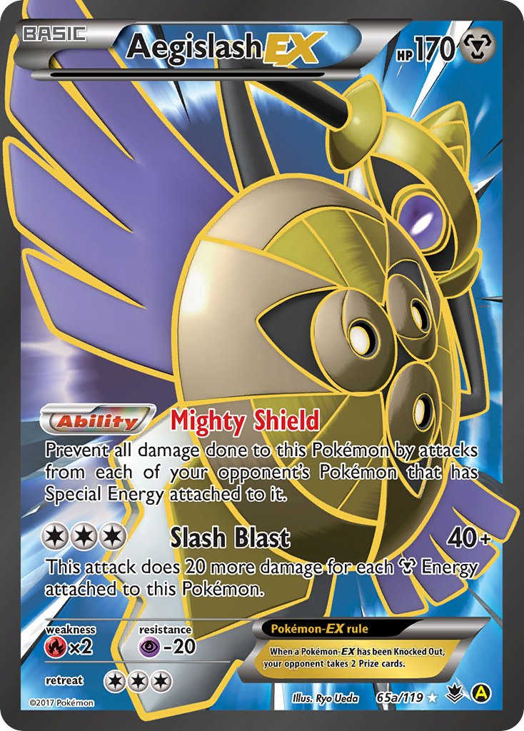 Aegislash EX (65a/119) [Alternate Art Promos] | RetroPlay Games