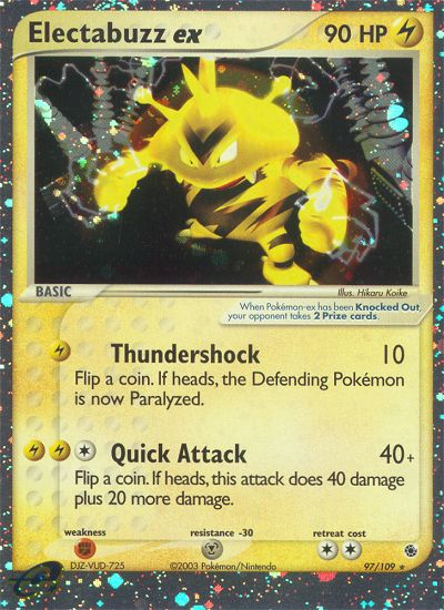 Electabuzz ex (97/109) [EX: Ruby & Sapphire] | RetroPlay Games