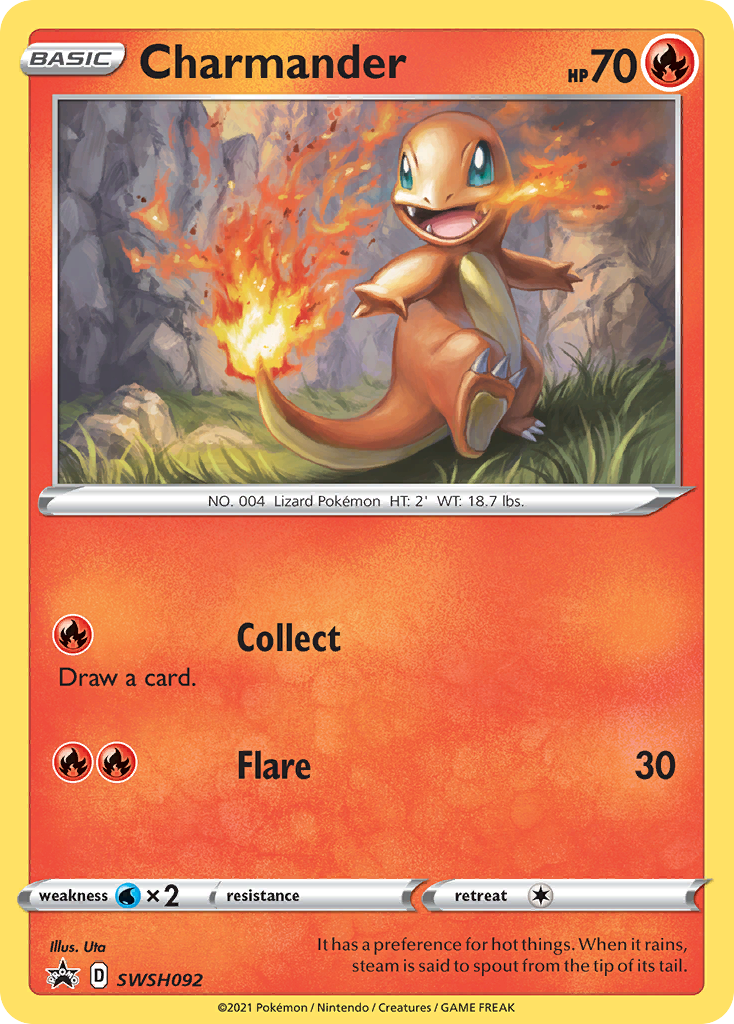 Charmander (SWSH092) [Sword & Shield: Black Star Promos] | RetroPlay Games