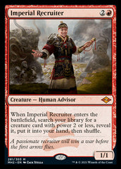 Imperial Recruiter (Foil Etched) [Modern Horizons 2] | RetroPlay Games