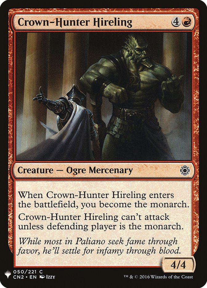 Crown-Hunter Hireling [Mystery Booster] | RetroPlay Games