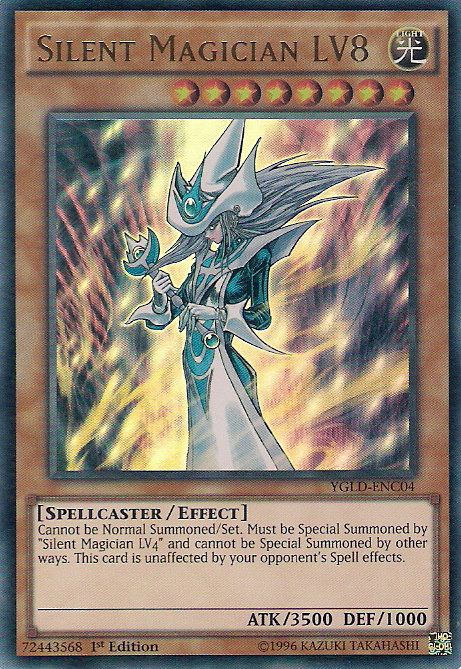 Silent Magician LV8 [YGLD-ENC04] Ultra Rare | RetroPlay Games