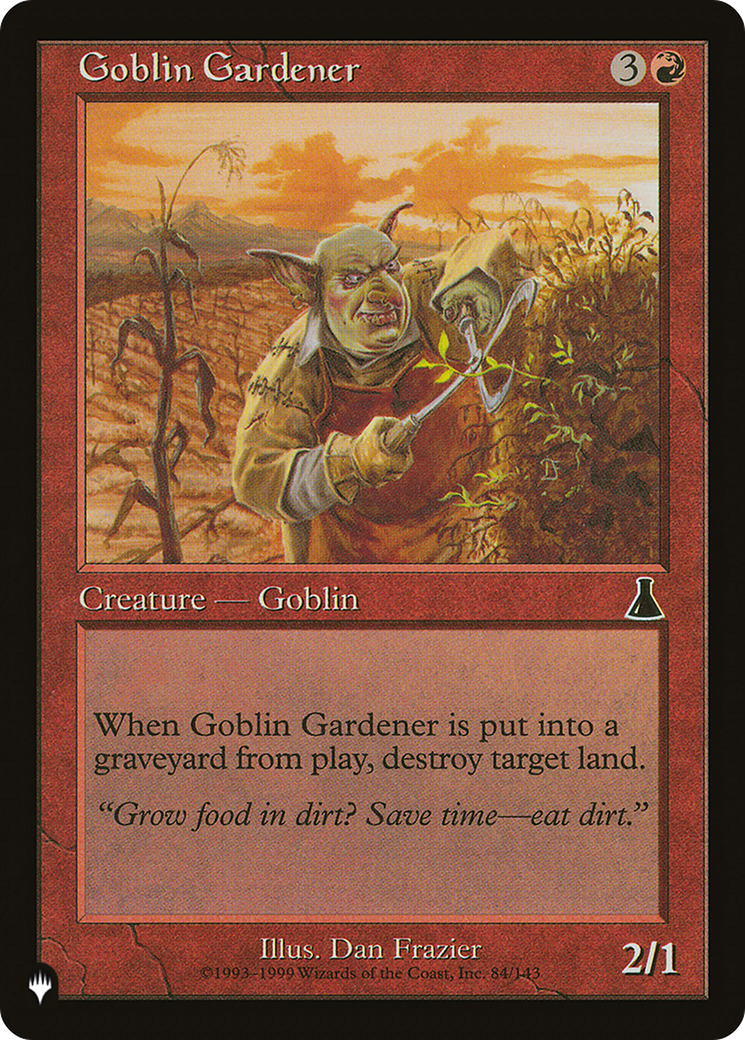 Goblin Gardener [The List Reprints] | RetroPlay Games