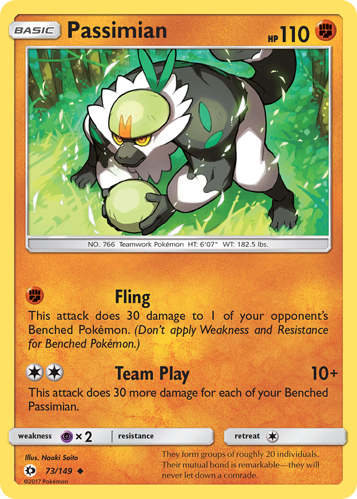 Passimian (73/149) [Sun & Moon: Base Set] | RetroPlay Games