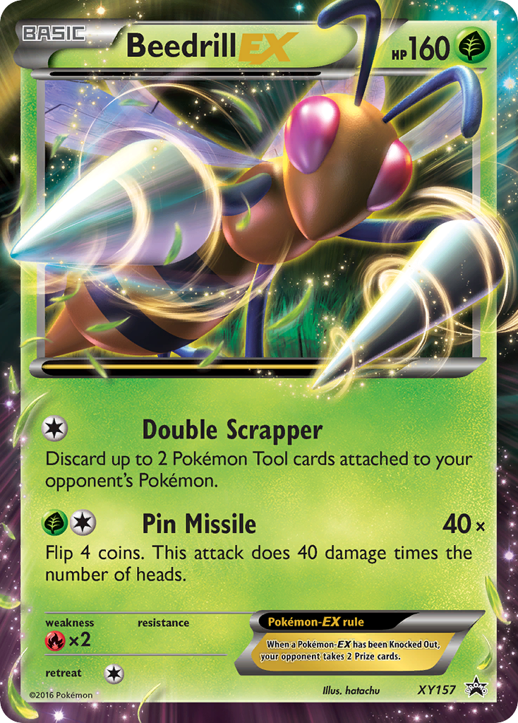 Beedrill EX (XY157) [XY: Black Star Promos] | RetroPlay Games