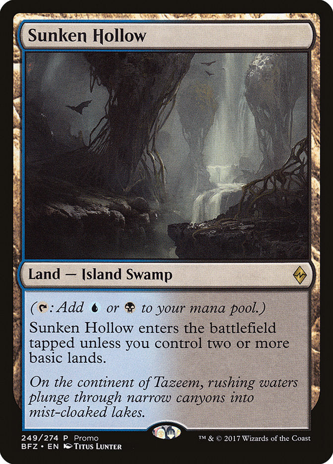 Sunken Hollow (Promo) [Standard Showdown Promos] | RetroPlay Games