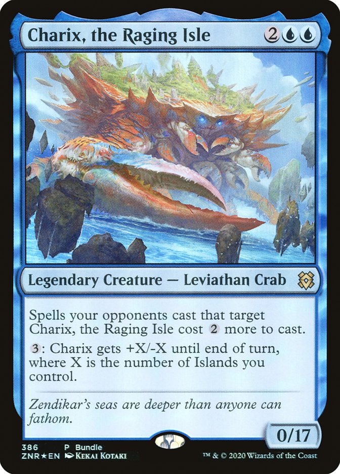 Charix, the Raging Isle (386) [Zendikar Rising Promos] | RetroPlay Games