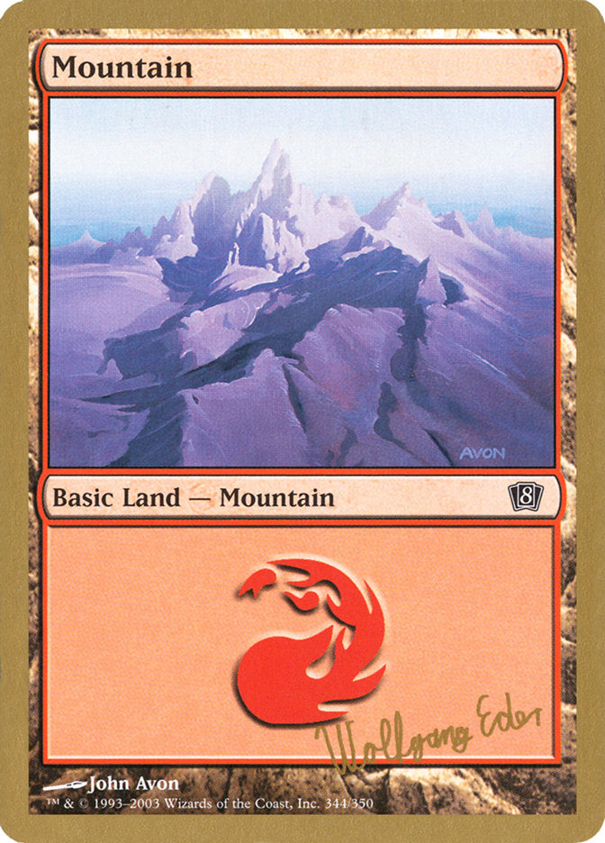 Mountain (Wolfgang Eder) [World Championship Decks 2003] | RetroPlay Games