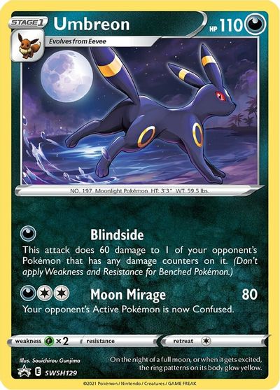 Umbreon (SWSH129) [Sword & Shield: Black Star Promos] | RetroPlay Games