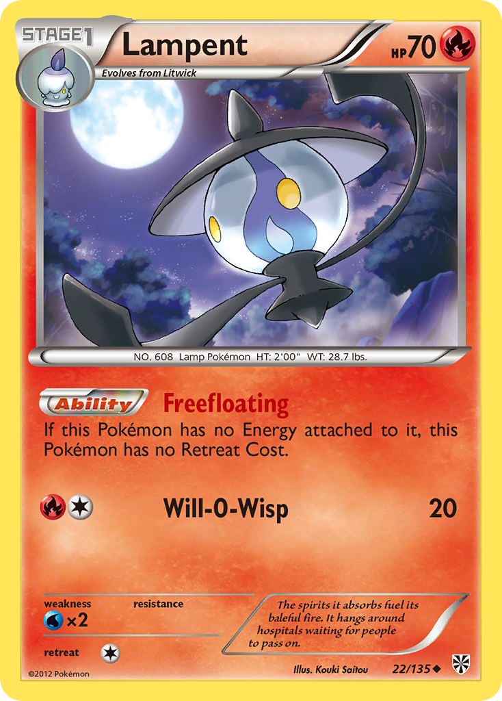 Lampent (22/135) [Black & White: Plasma Storm] | RetroPlay Games