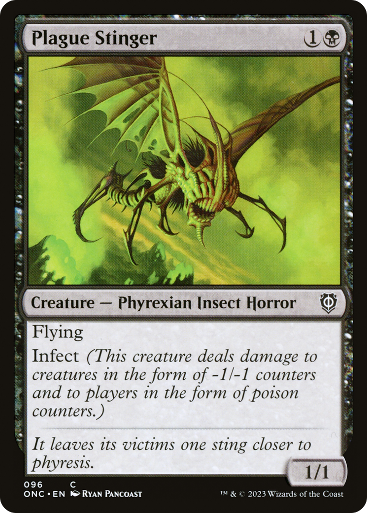 Plague Stinger [Phyrexia: All Will Be One Commander] | RetroPlay Games