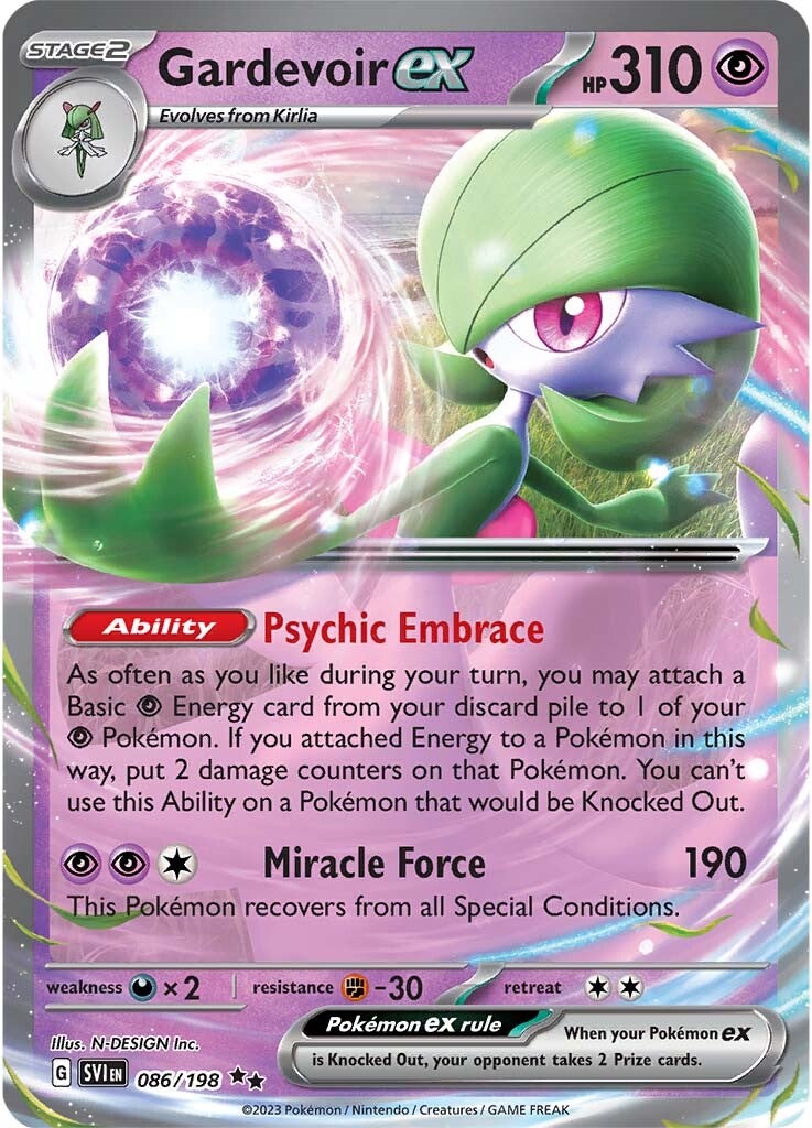 Gardevoir ex (086/198) [Scarlet & Violet: Base Set] | RetroPlay Games