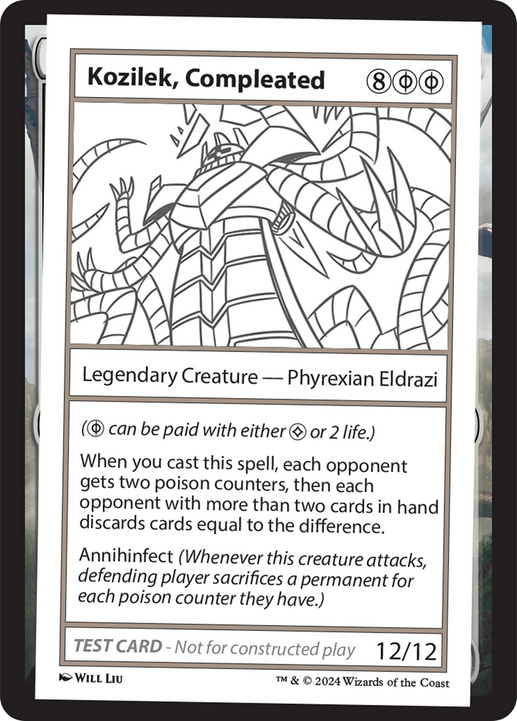 Kozilek, Completed [Mystery Booster 2 Playtest Cards] | RetroPlay Games