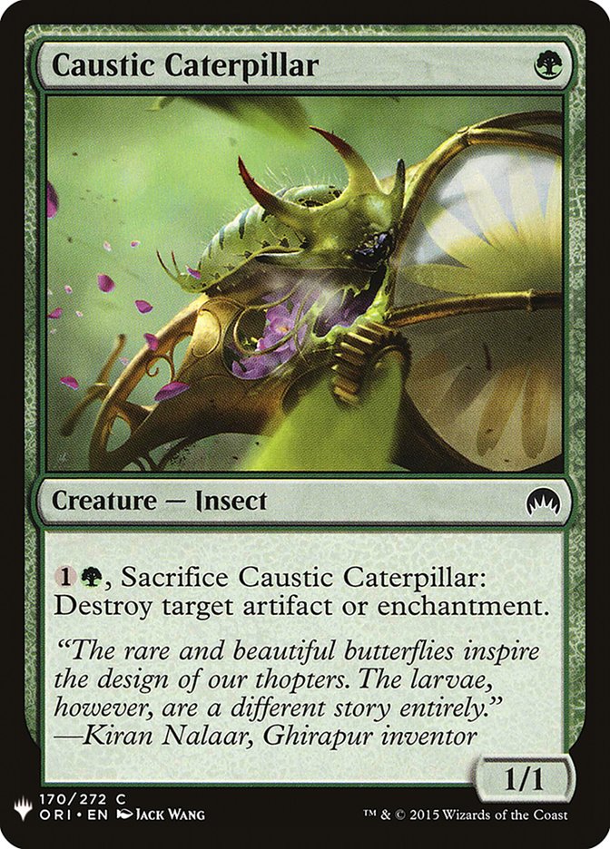 Caustic Caterpillar [Mystery Booster] | RetroPlay Games