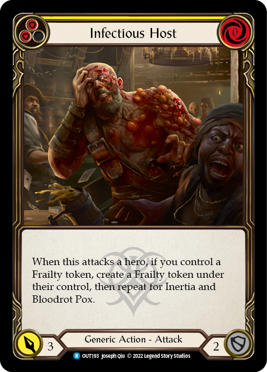 Infectious Host (Yellow) [OUT193] (Outsiders) | RetroPlay Games