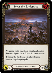 Scour the Battlescape (Red) [U-WTR194] (Welcome to Rathe Unlimited)  Unlimited Rainbow Foil | RetroPlay Games