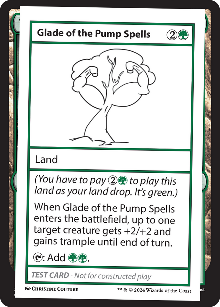 Glade of the Pump Spells [Mystery Booster 2 Playtest Cards] | RetroPlay Games