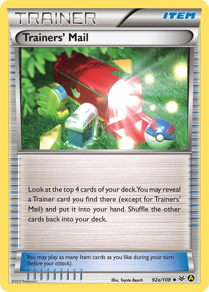 Trainers' Mail (92a/108) [Alternate Art Promos] | RetroPlay Games