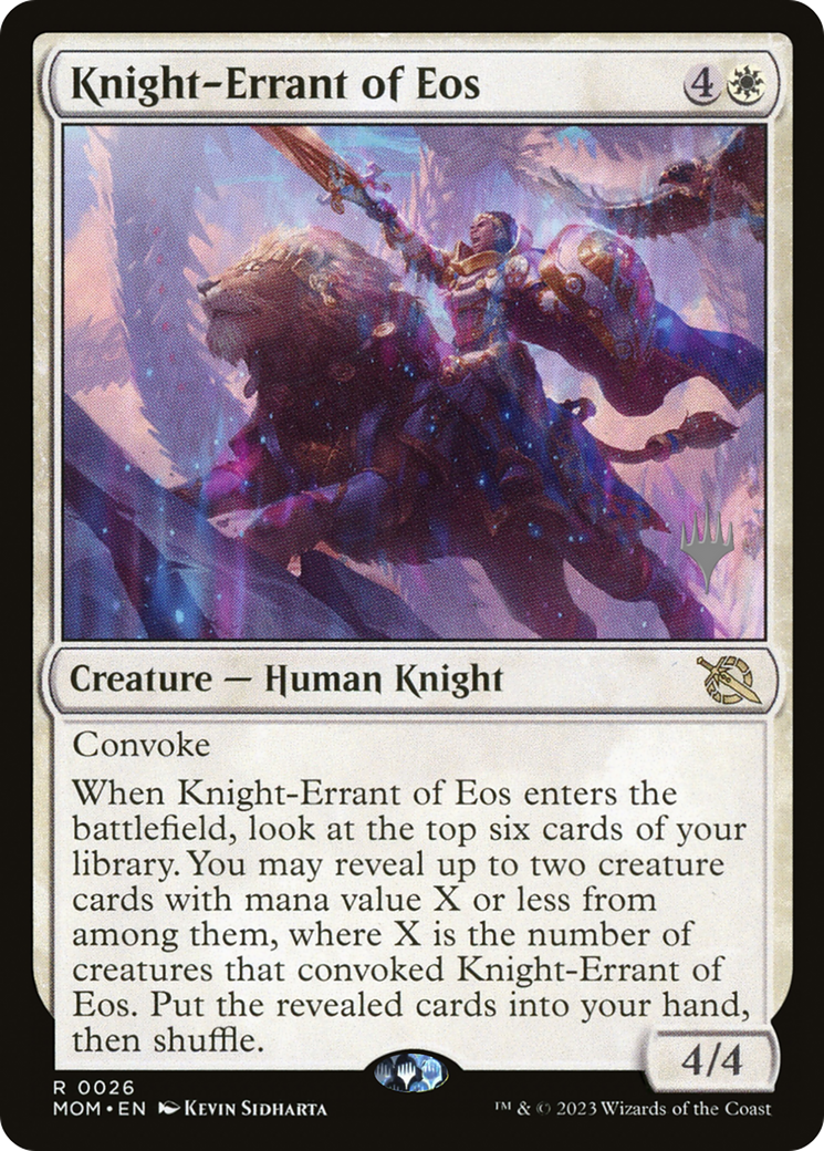 Knight-Errant of Eos (Promo Pack) [March of the Machine Promos] | RetroPlay Games