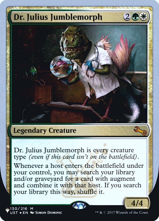 Dr. Julius Jumblemorph (Unfinity Foil Edition) [The List] | RetroPlay Games