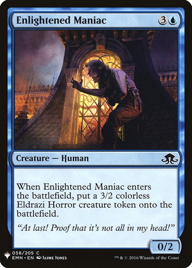 Enlightened Maniac [Mystery Booster] | RetroPlay Games