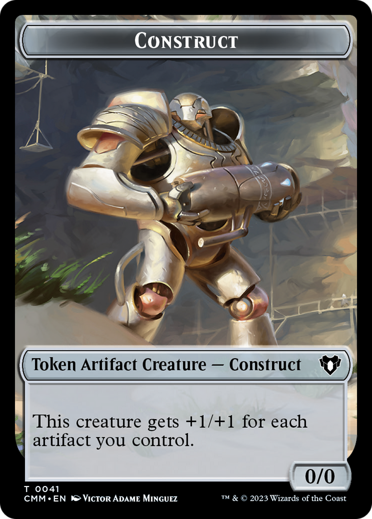 Construct Token (41) [Commander Masters Tokens] | RetroPlay Games