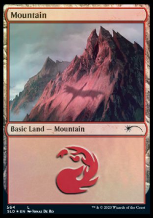 Mountain (Dragons) (564) [Secret Lair Drop Promos] | RetroPlay Games