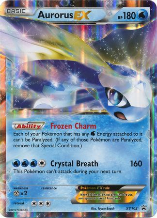 Aurorus EX (XY102) (Jumbo Card) [XY: Black Star Promos] | RetroPlay Games