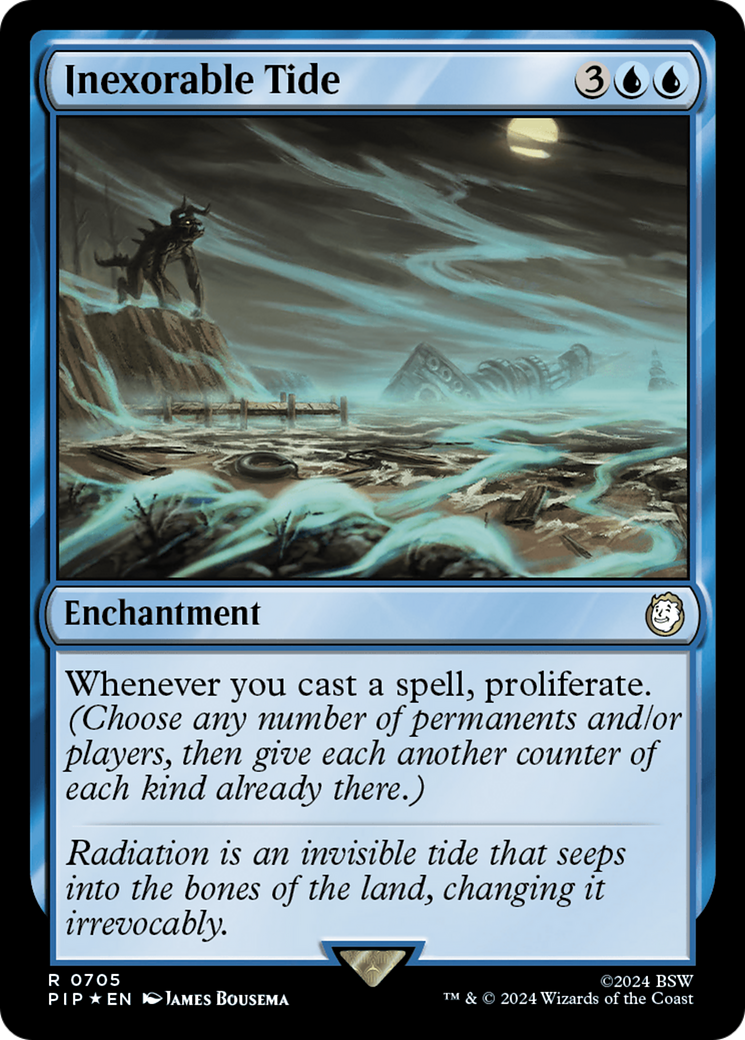 Inexorable Tide (Surge Foil) [Fallout] | RetroPlay Games