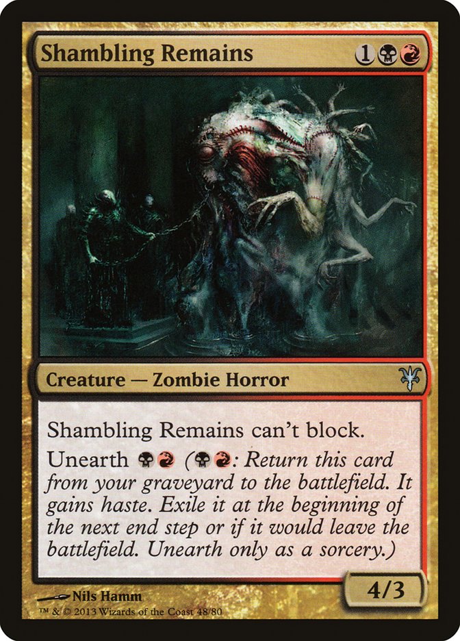 Shambling Remains [Duel Decks: Sorin vs. Tibalt] | RetroPlay Games