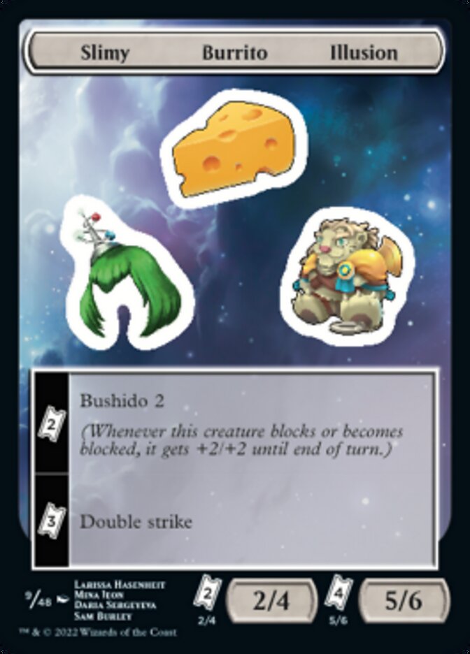 Slimy Burrito Illusion [Unfinity Stickers] | RetroPlay Games