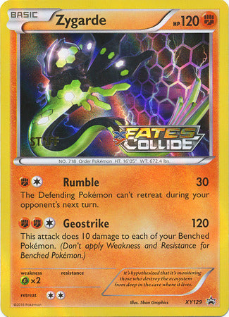 Zygarde (XY129) (Staff) [XY: Black Star Promos] | RetroPlay Games